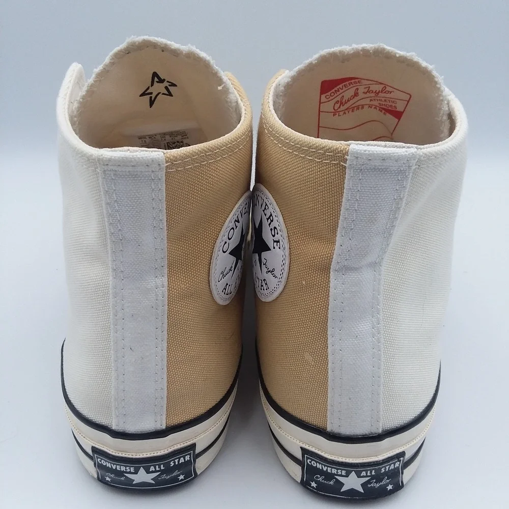 Converse Chuck Taylor All Star 70 Hi Tri-Panel Sesame‎ Egret  M7.5 W9.5 EUC - Picture 11 of 16